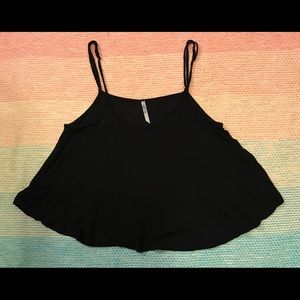Black Crop Top